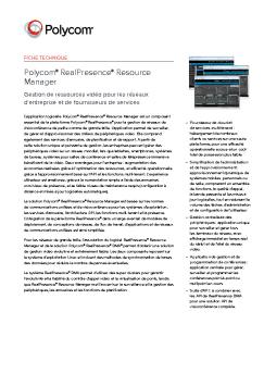 Polycom® RealPresence® Resource Manager - DEKOM