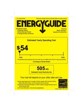 505kWH/year - Samsung