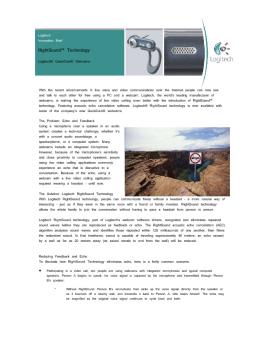 RightSound™ Technology - Logitech