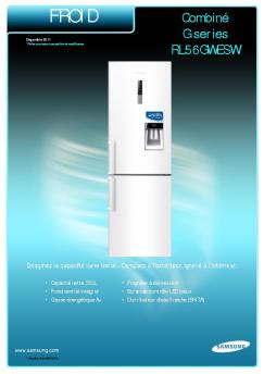 Combiné G series RL56GWESW