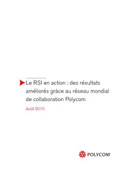 Le RSI en action : des résultats améliorés grâce au réseau mondial ...