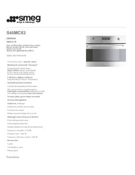 S45MCX2 - Smeg