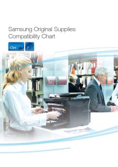 Samsung Original Supplies Compatibility Chart