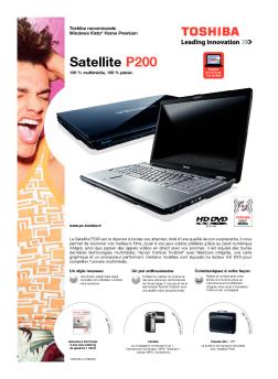 Satellite P200 - Toshiba