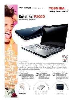 Satellite P200D - Toshiba