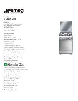 SCB60MX9 - Smeg