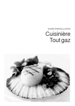 Cuisinière Tout gaz - Sauter
