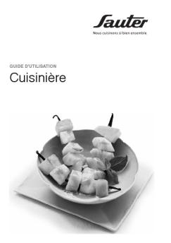 Cuisinière - Sauter
