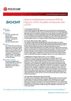 Grâce à la téléprésence immersive RPX de Polycom, confort et qualité ...