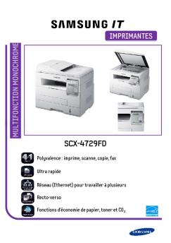 Fiche produit SCX-4729FD