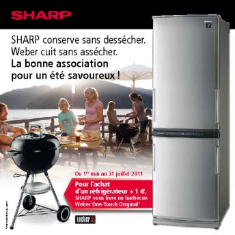Sharp conserve sans dessécher. Weber cuit sans assécher. La ...