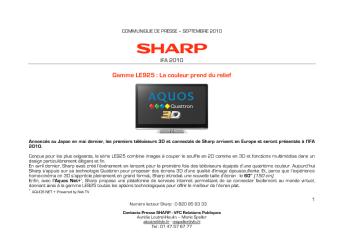 Gamme LE925 : La couleur prend du relief