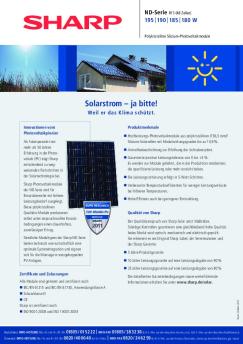 Solarstrom – ja bitte!