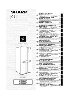 SJ-F750SP/F800SP Operation-Manual FR