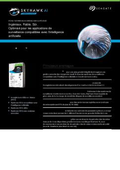 fiche technique du disque dur 3,5 pouces - Seagate