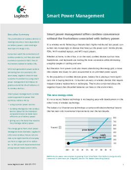 Smart Power Management - Logitech