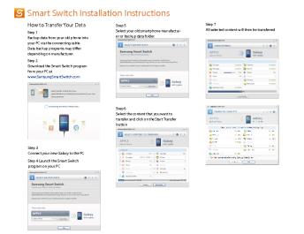 Smart Switch Installation Instructions - Samsung