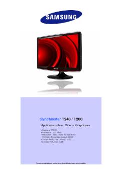 SyncMaster T240 / T260