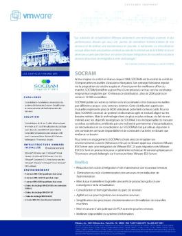 VMware Success Story: SOCRAM