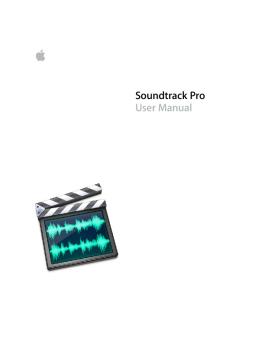 Soundtrack Pro User Manual - Ohio University