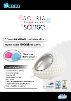 Souris-USB-SANSE-3-coques-en-silicone-couleurs-interchangeables
