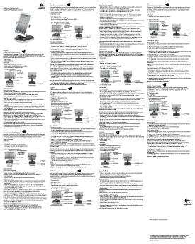 Getting started with Première utilisation Logitech® Speaker Stand