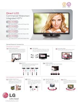 Flatscreen TV Specs - Panorama Resort