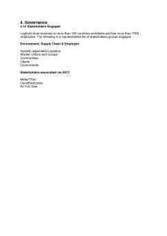 Detailed information - Logitech