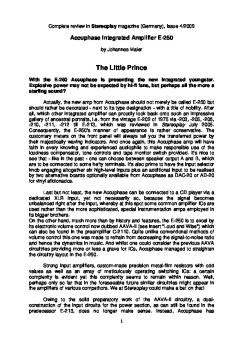 Stereoplay E 250 04 2009e