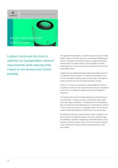 Supply Chain - Logitech