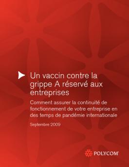 Un vaccin contre la grippe A réservé aux entreprises