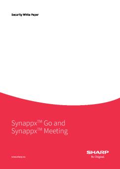 Synappx Security Whitepaper