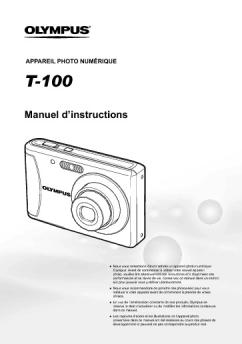 Manuel d'instructions - Olympus America