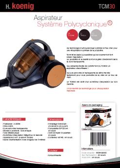 H. koenig H. koenig - Aspirateur