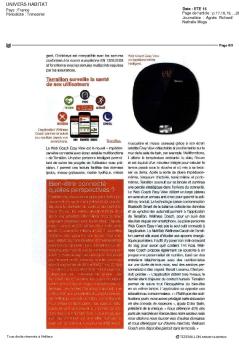 Bien-être connecté : quelles perspectives - Terraillon