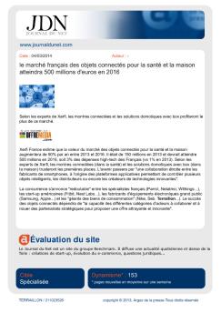Évaluation du site - Terraillon