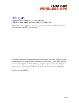 Manual TomTom Wireless GPS