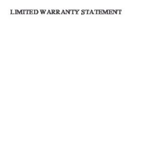 UA Healthbox UA Band Limited Warranty USA