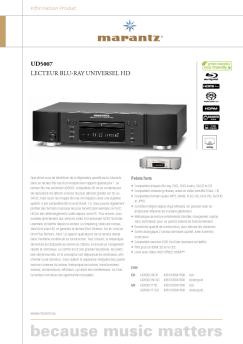 ud5007 lecteur blu-ray universel hd - Ubaldi