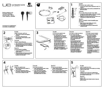 L M S XS XXS English Choose  an ear cushion size Français Choix ...