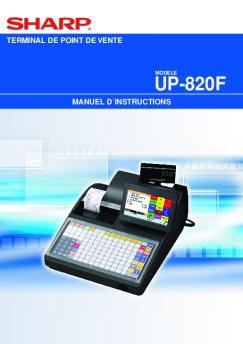 UP-820F Operation-Manual FR