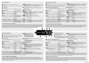 12 10 11 5 6 7 8 Charging et ConneCting to a Computer (turn device ...
