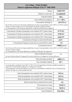 Fiche produit EU - Vedette