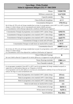 Fiche produit EU - Vedette