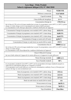 Fiche produit EU - Vedette