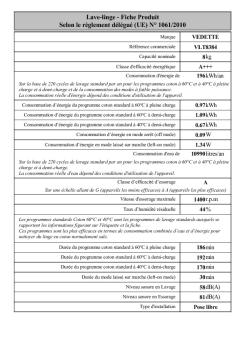 Fiche produit EU - Vedette