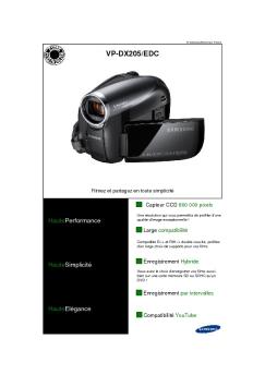 VP-DX205/EDC