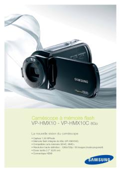 Fiche Produit CAM 2007