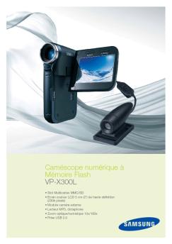 Fiche Produit CAM 2007