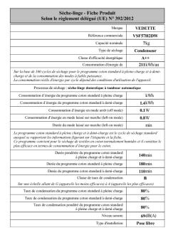 Fiche produit EU - Vedette